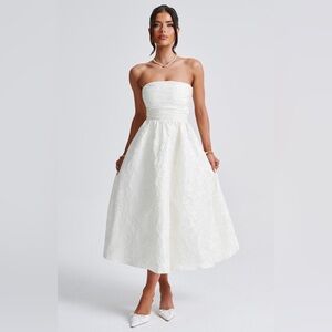 Babyboo SAOIRSE MIDI DRESS - IVORY